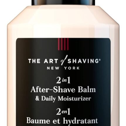 The Art of Shaving After-Shave Balm for Men - Face Moisturizer, Clinically Tested for Sensitive Skin, Sandalwood, 3.3 Ounce  Beauty & Personal Care